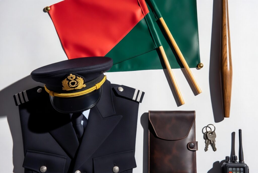 dotazioni e accessori personale bordo treno